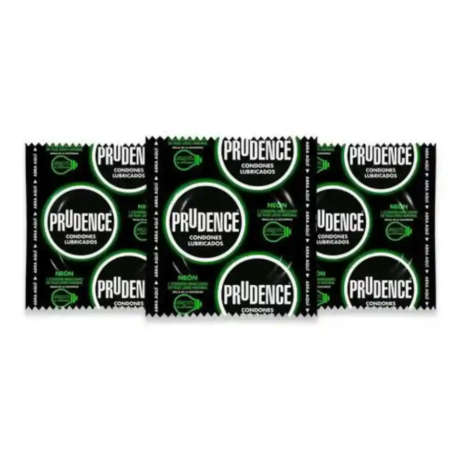 Condones Prudence Neón X 3 Unds