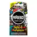 Condones Prudence Vete A La Versh Sabor Y Color Chicle X 5 Unds