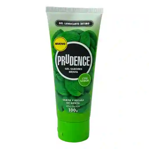 Prudence Gel Sabores Menta 100g Lubricante Intimo Saborizado