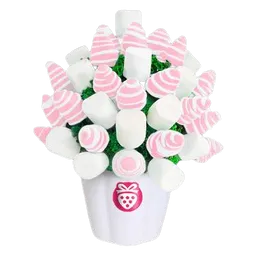 Ramo Frutal Decomarshmallow Rosa