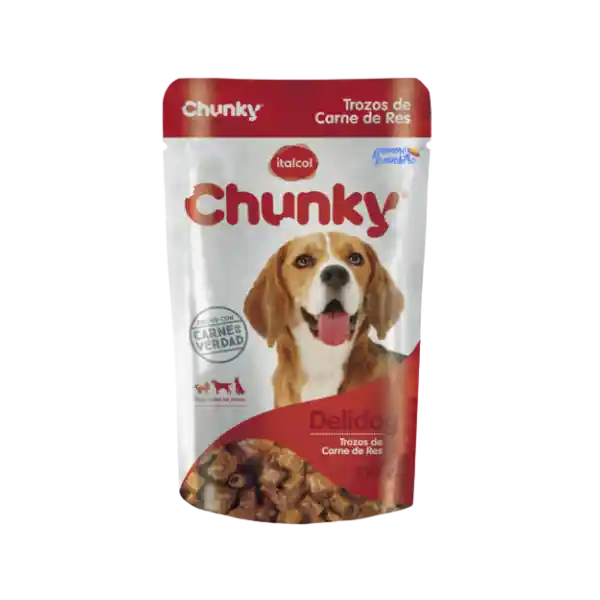 Chunky Delidog Trozos De Res 200g