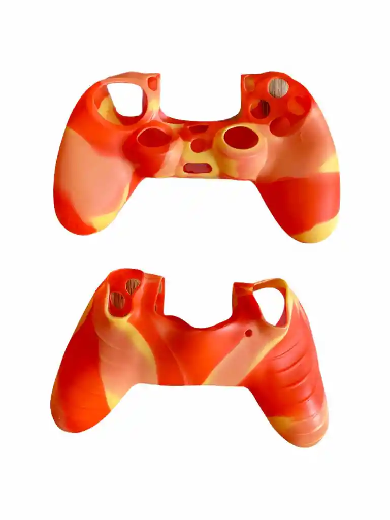 Silicona Diseño Camuflad Para Ps4 + Dos Grips De Diseños