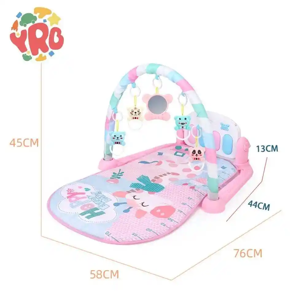 Gimnasio Bebe Musical Tapete Piano Unisex Didáctico