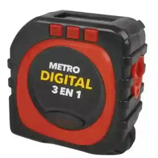 Cinta Metrica Metro Digital Laser Herramienta 3 En 1