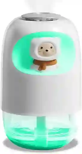 Humidificador De Niebla Fría, Usb De 10.5 Oz, Luz Nocturna Led 7 Colores,ideal Para Automóvil, Oficina, Hogar, Viajes