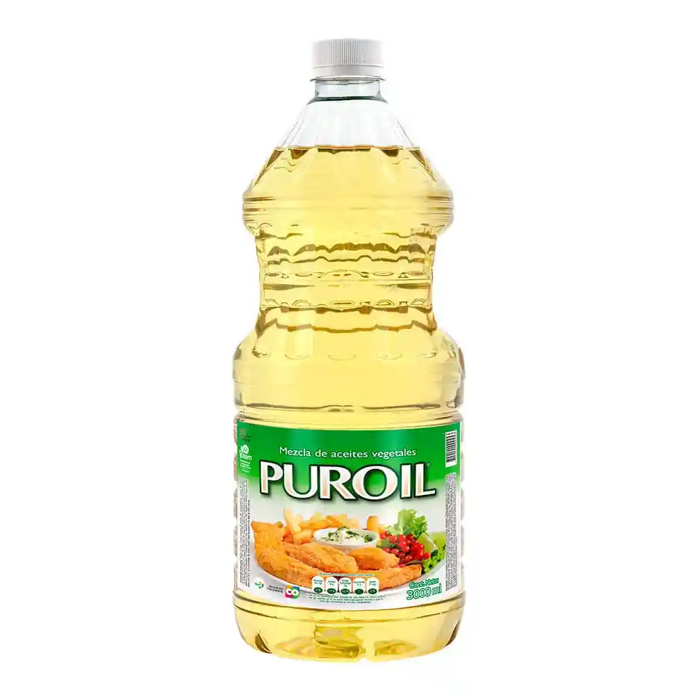 Aceite Puroil Vegetal X 3l