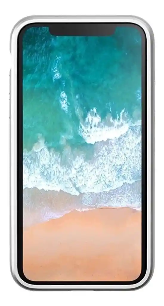 Estuche Para Iphone X Laut Exoframe En Plata