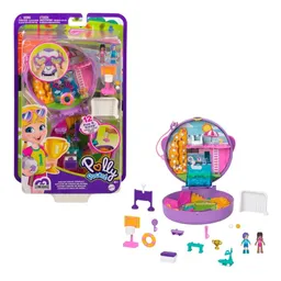 Estuche Balón De Polly Pocket - Equipo De Fútbol Hcg14