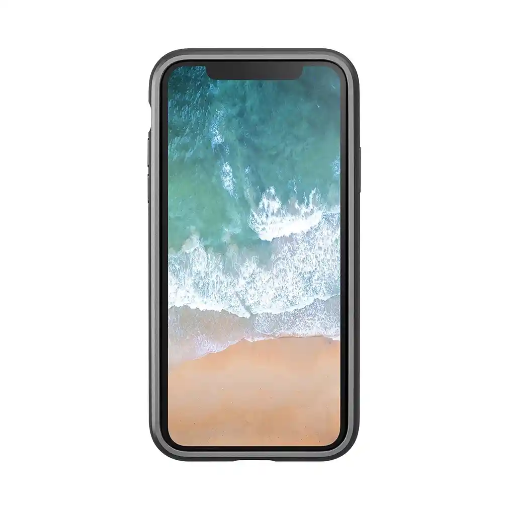 Estuche Para Iphone X Laut Exoframe En Negro