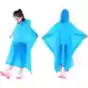 Impermeable Capa Para Lluvia Eva Raincoat Para Niños De Botones