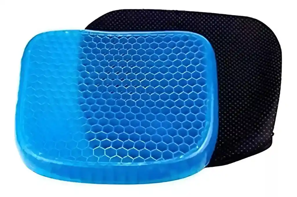 Cojín Silicona Gel Flexible Transparante + Funda Protectora.