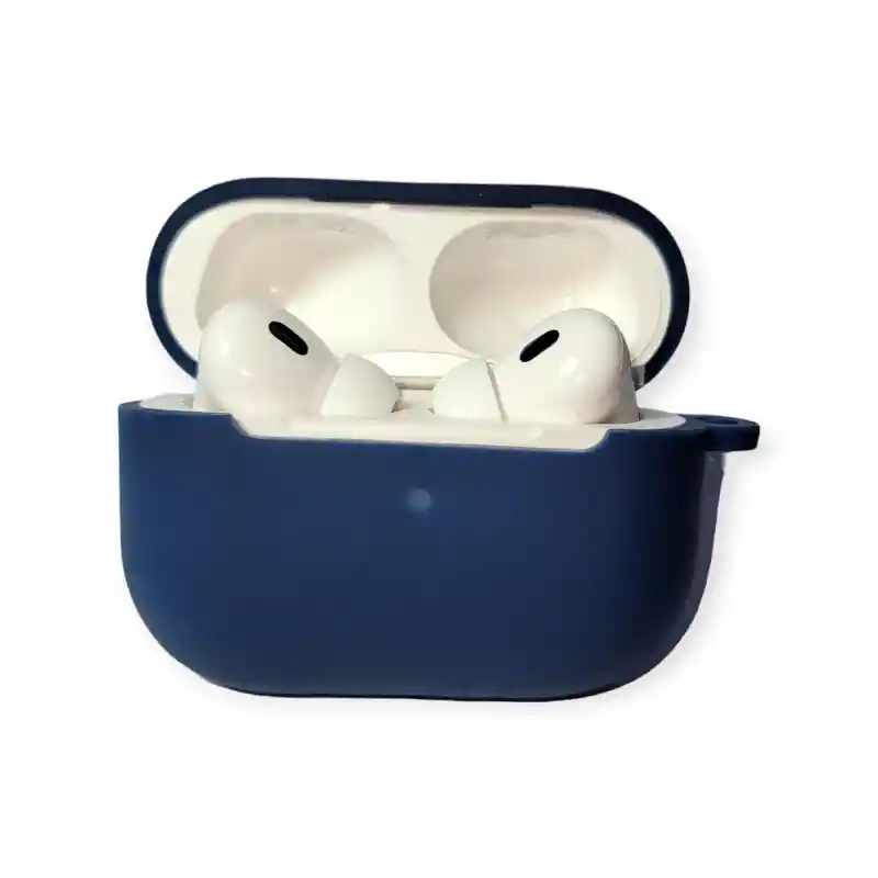 Silicone Case Para Airpods Pro Azul Oscuro