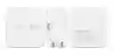 Adaptador Pared De Doble Puerto Moshi Rewind 2 Blanco