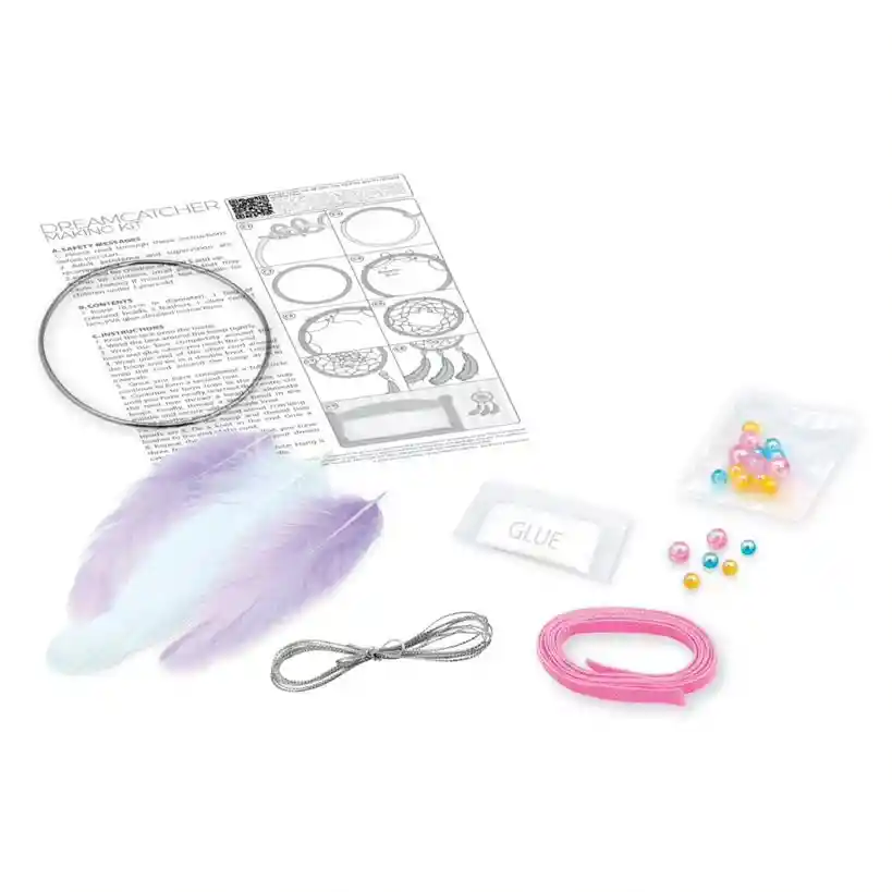 Kit De Arte Para Hacer Atrapa Sueños Manualidades Para Niña