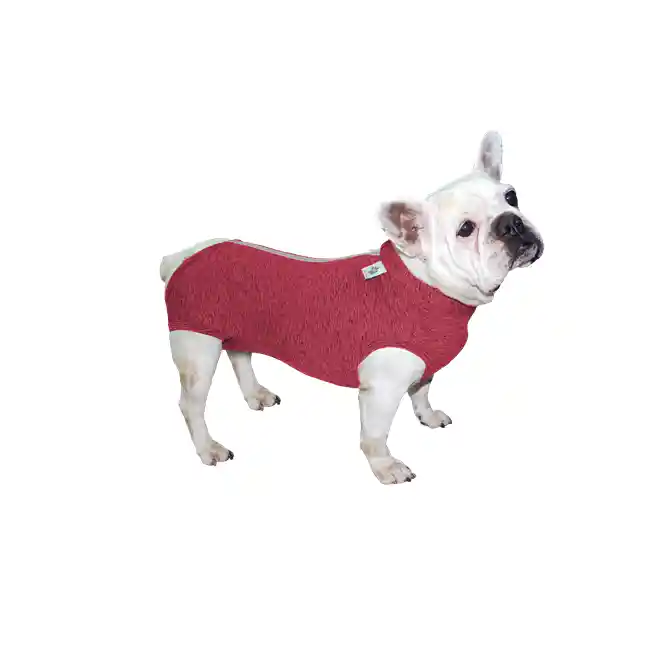 Ropa Post Quirurgica Bulldog Frances Hembra Rosa Pp (7 A 9 Kg)