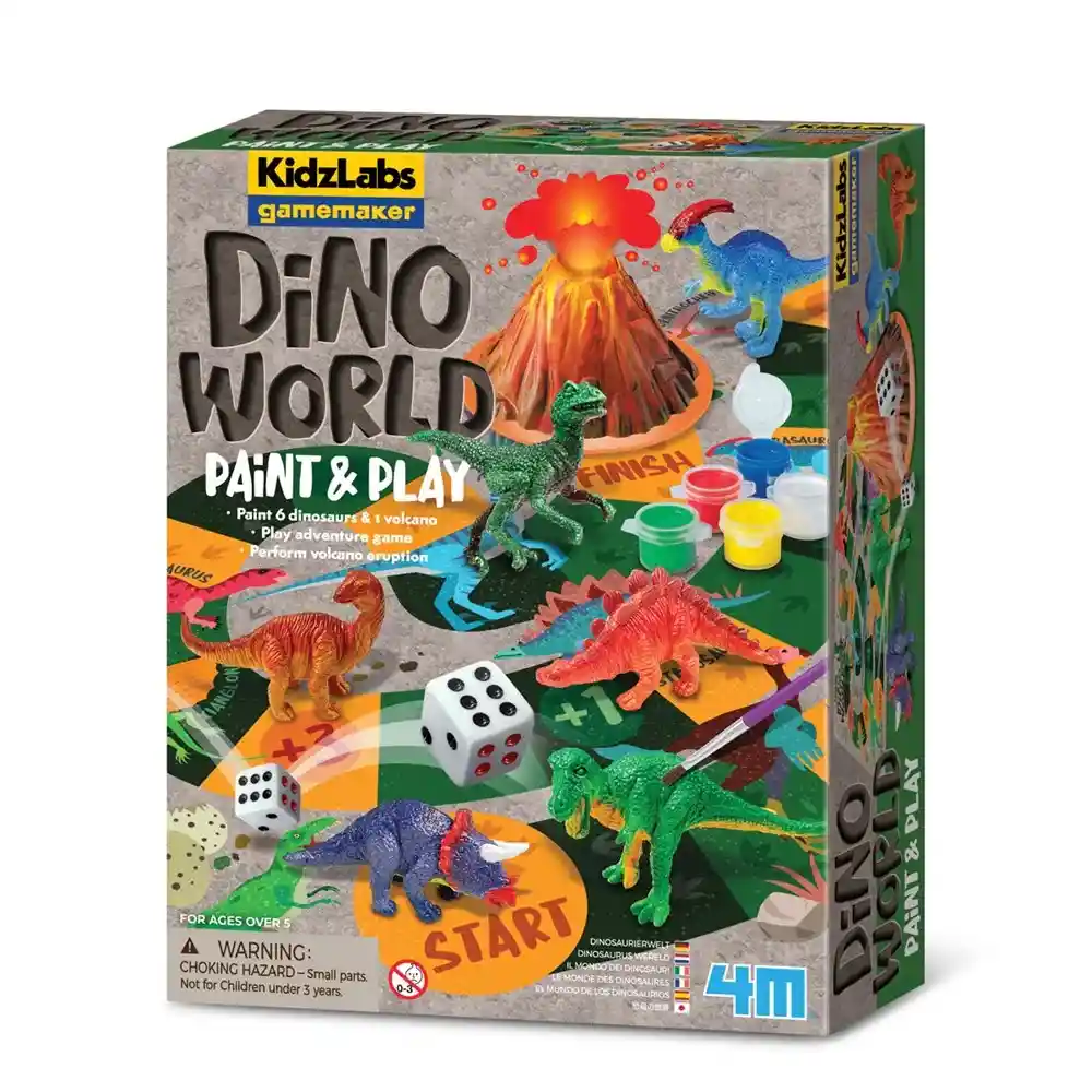 Juego De Mesa Mundo De Dinosaurios Para Pintar Para Niños