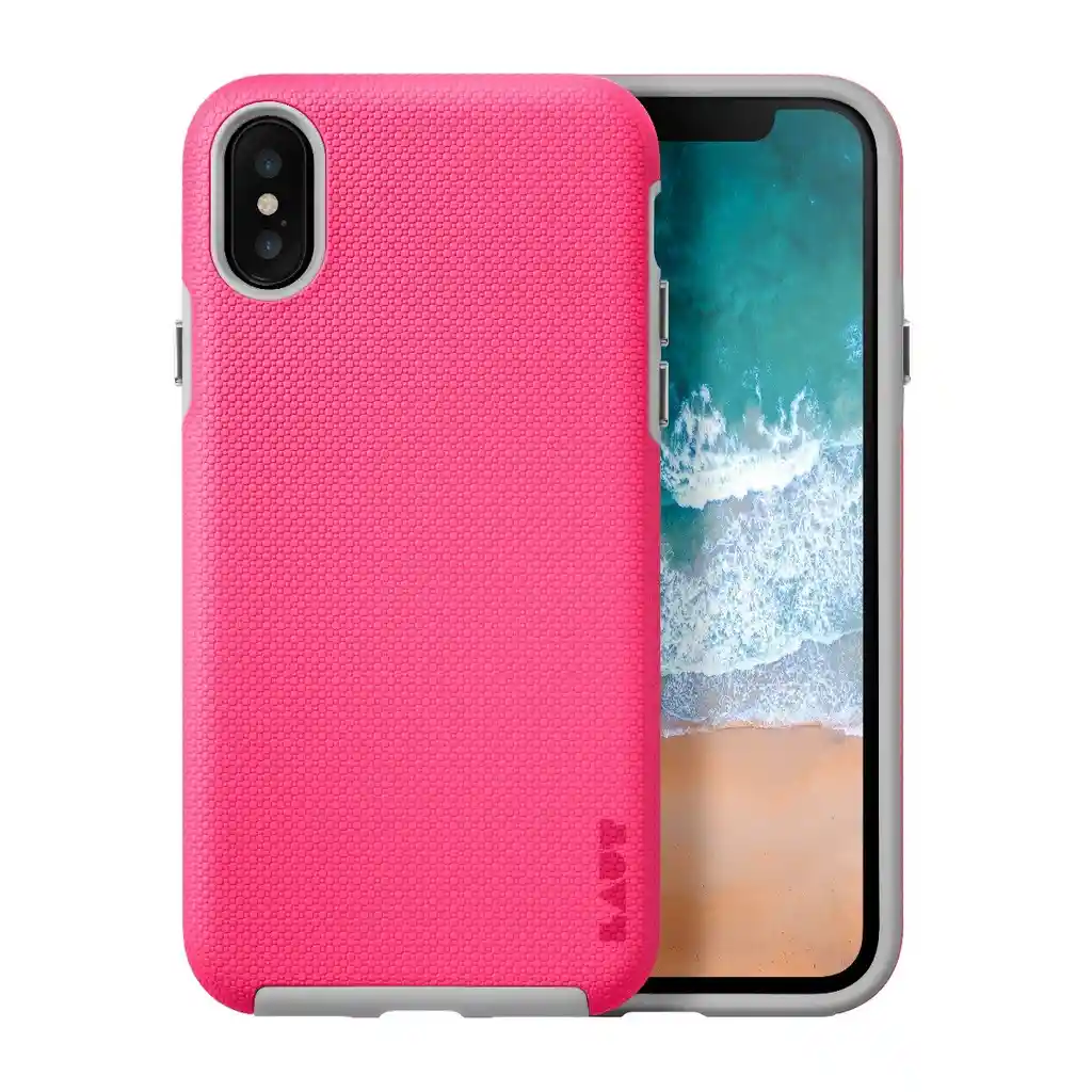 Estuche Para Iphone Xs / X Laut Shield En Rosado