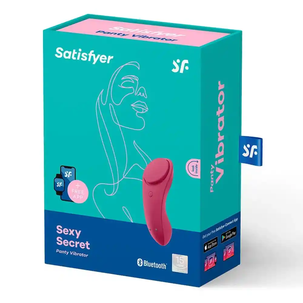   SATISFYER  Sexy Secret Vinotinto 