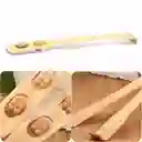 Rascador De Espalda En Bambu + Masajeador, Rasca Rasca