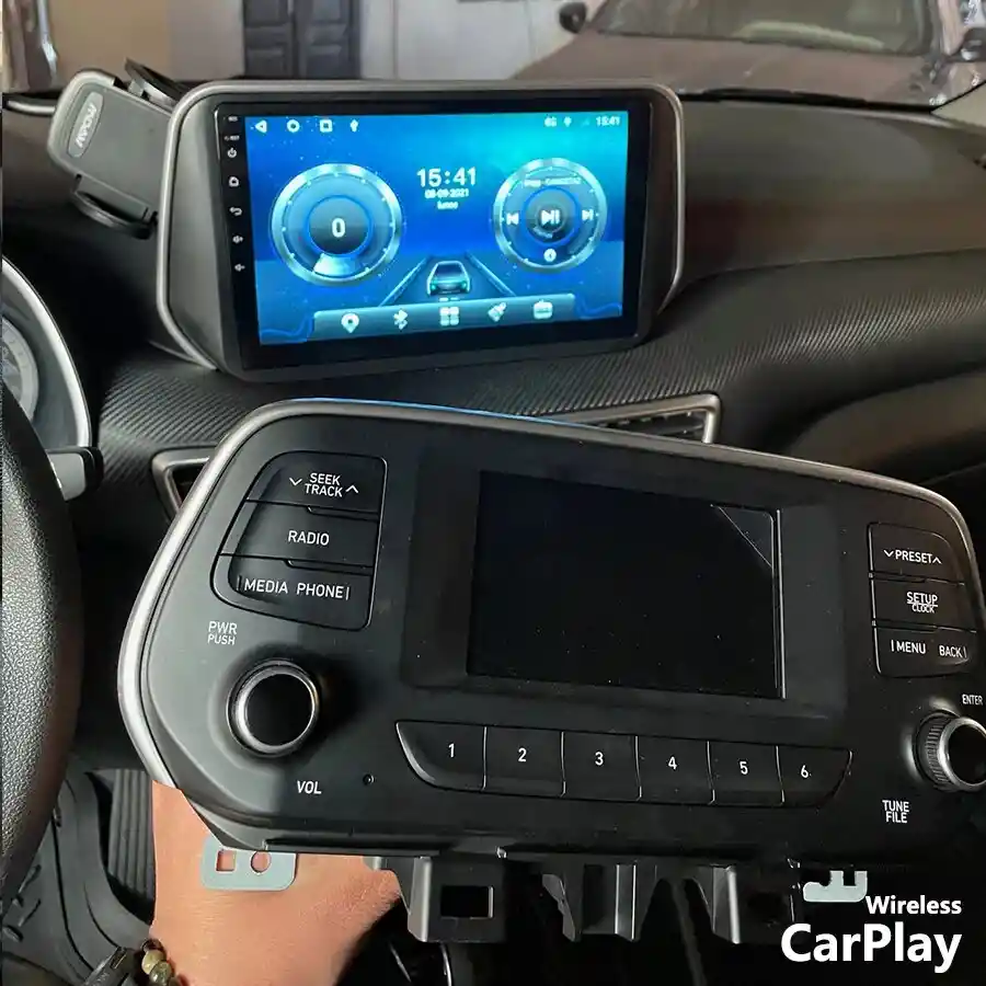 Radio Tipo Original Hyundai Tucson 2019+ Carplay 2gb Ram + 32gb Rom