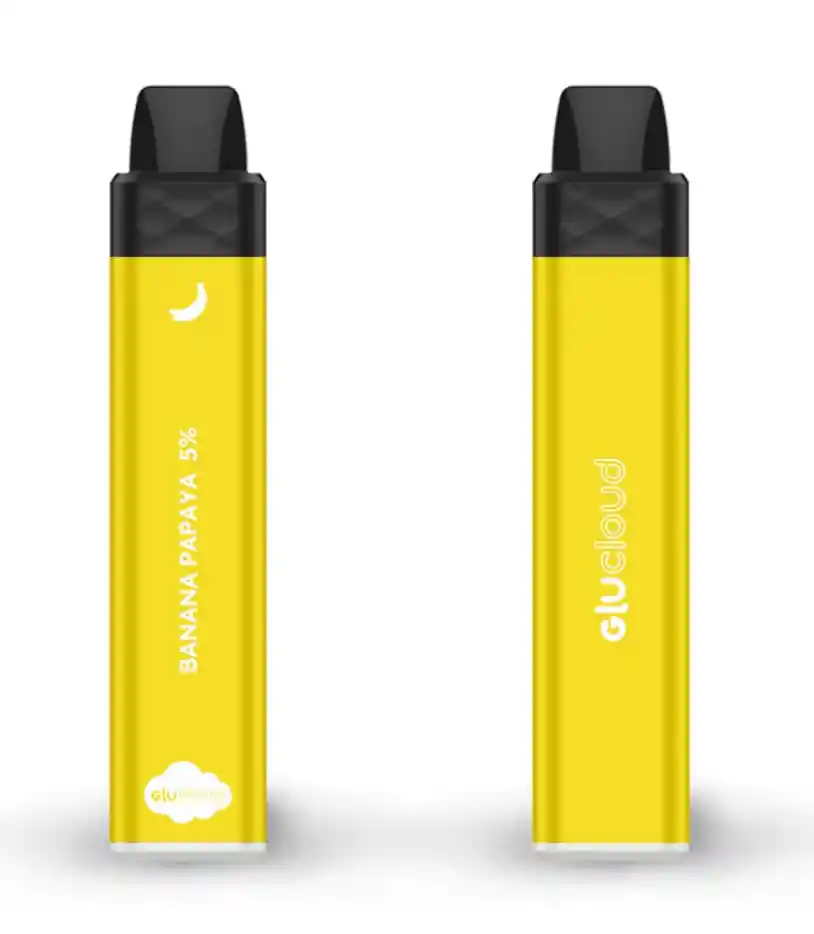 Vape Glucloud Banana Papaya Boom 6000 Puffs