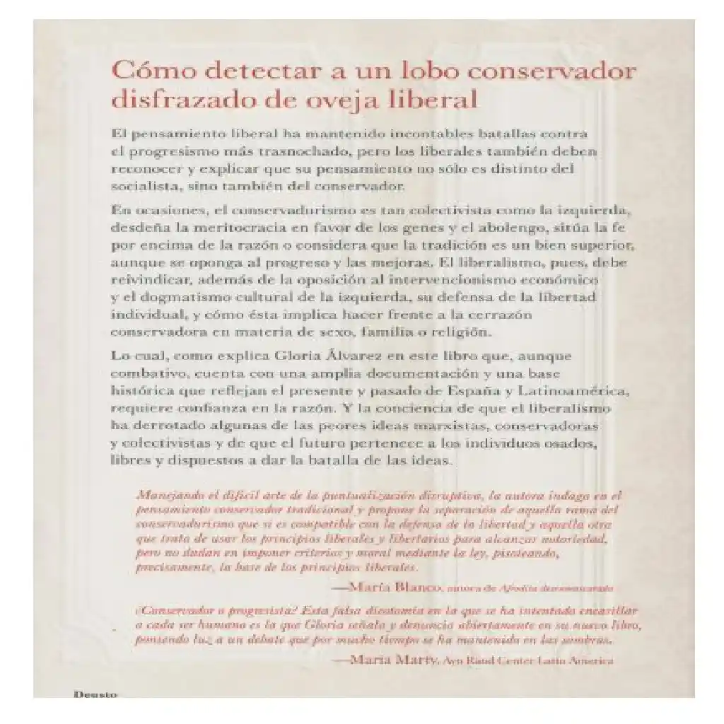 Libro Como Hablar Con Un Conservador