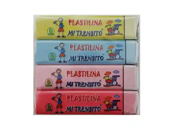 Plastilina Mi Trencito Colores Pastel De 55g X12 Unidades. Contenido 12 Colores: Amarillo, Azul, Beige, Naranja, Curuba, Verde, Café, Rosado, Gris, Aguamarina, Turquesa Y Ocre.