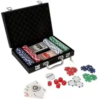 100 Pc Poker Game Set Dados Incluidos Juegos Mesa Didacticos