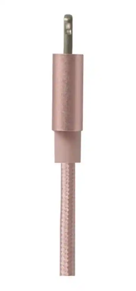 Cable Lightning En Nylon Trenzado De 3 M X-doria Oro Rosa