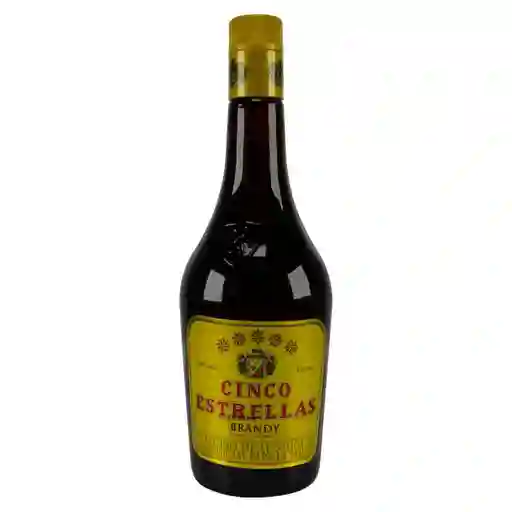 Brandy 750 Cinco Estrellas