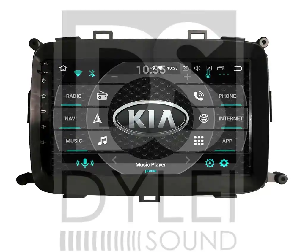 Radio Tipo Original Kia Carens 2012-2018 Carplay 2gb Ram + 32gb Rom