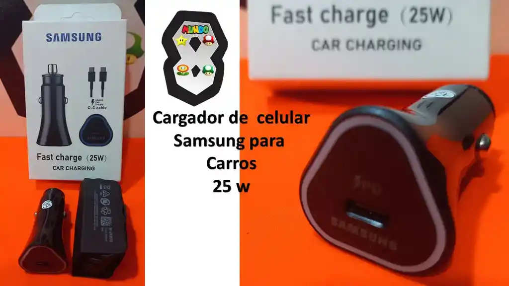 Cargador Samsung 20w Usb C Para Carro
