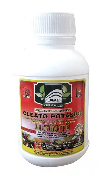 Ultimite X 250 Ml - Oletato Potasico Con Neem 16% - Concentrado