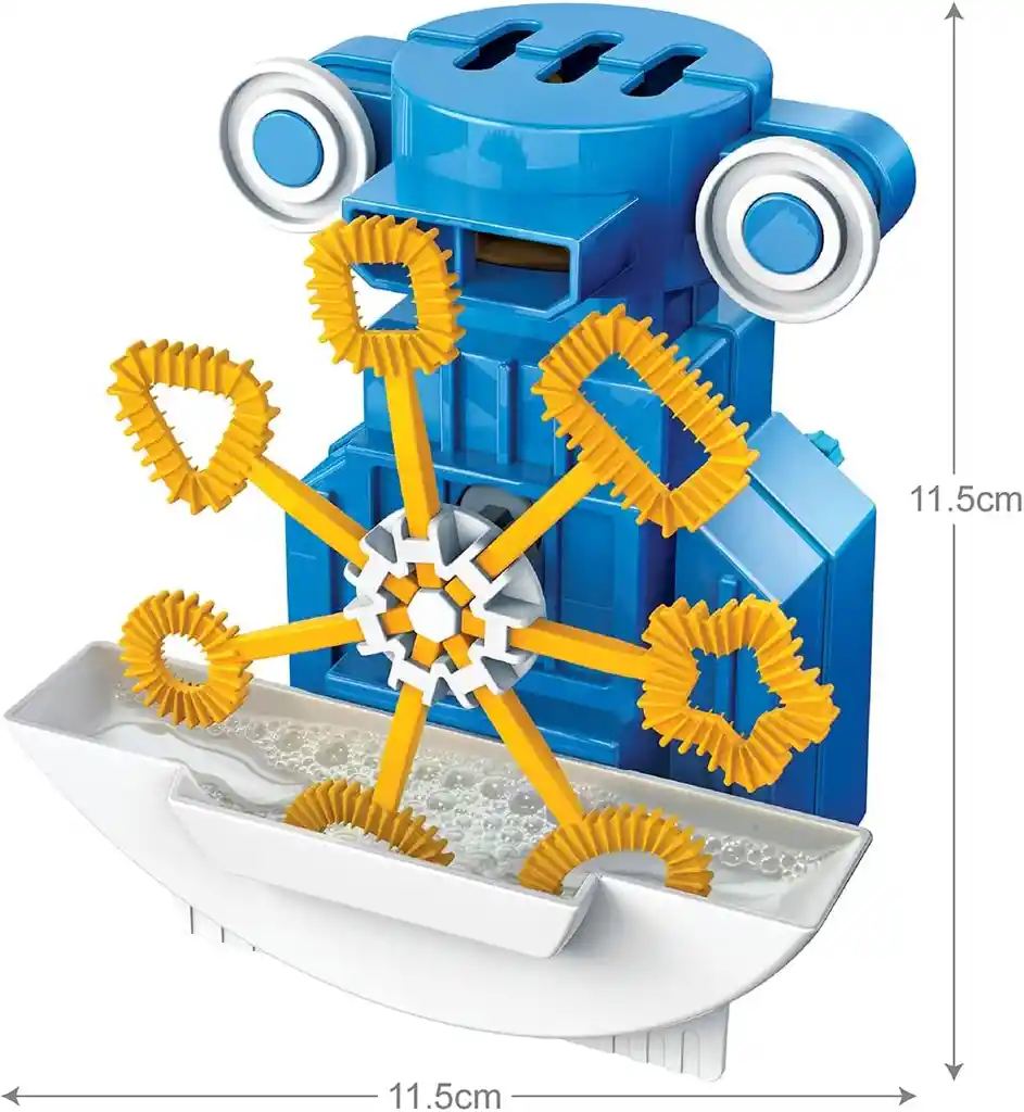 Experimento De Juguete Robot Burbujas De Jabón Niños Niñas