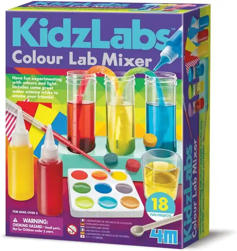 Experimento Laboratorio De Colores Juego Para Niños Niñas