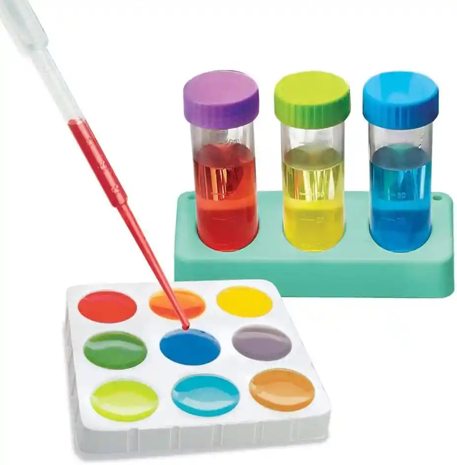 Experimento Laboratorio De Colores Juego Para Niños Niñas