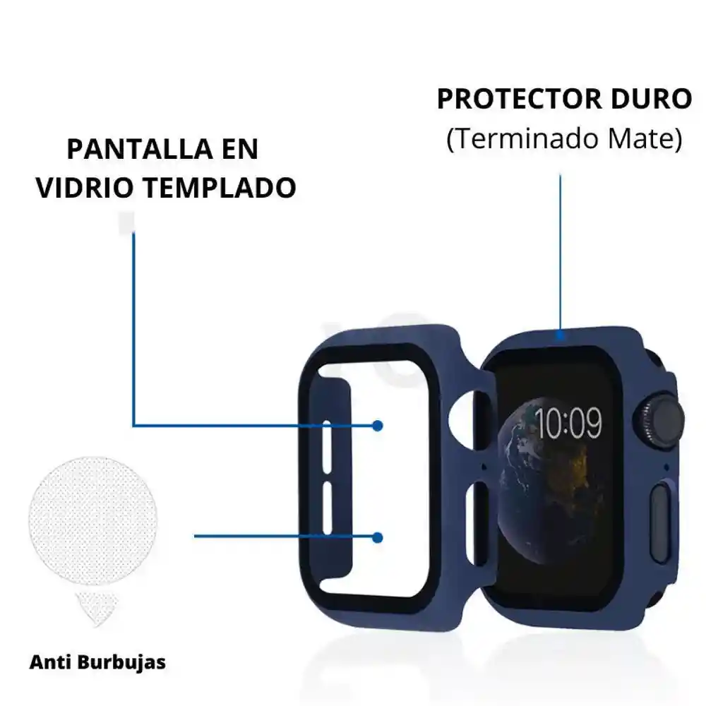 Case Protector 360 Apple Watch 42mm / Transparente