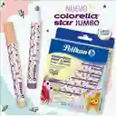 Plumones Pastel X 8 Unidades - Colorella Star Jumbo Pelikan