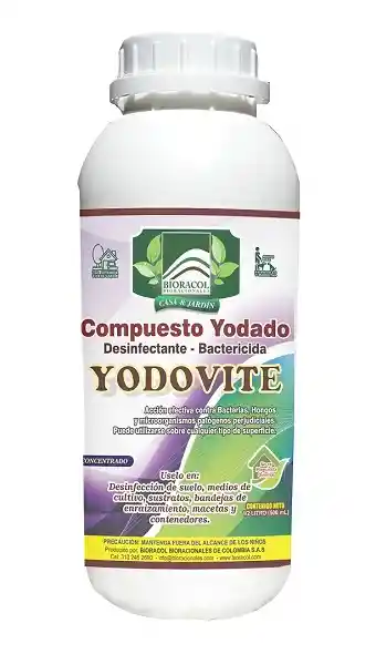 Yodovite X 500 Ml - Fungicida Desinfectante Yodóforo Concentrado