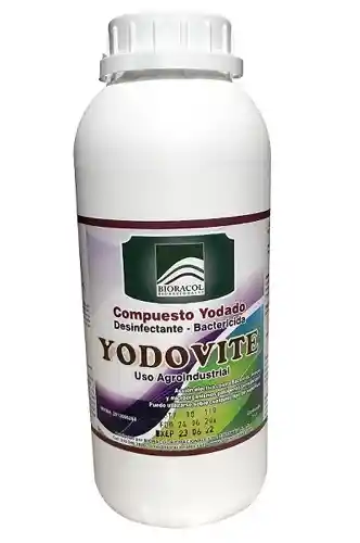 Yodovite X 1 Litro - Fungicida Desinfectante Yodóforo Concentrado