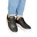 Zapato Dama Calzado Mujer Tenis Casual Karla Chacon Salome Negro 37