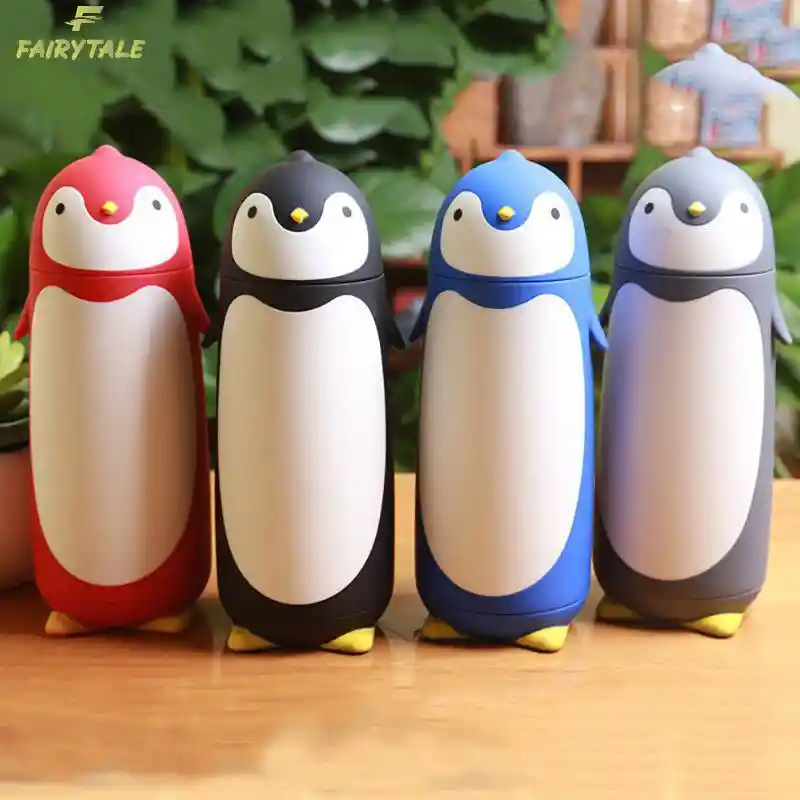 Termo De Acero Inoxidable Pingüino