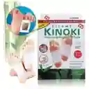 Parche Desintoxicante Kinoki X10 Para Pie Detox Natural Blanco