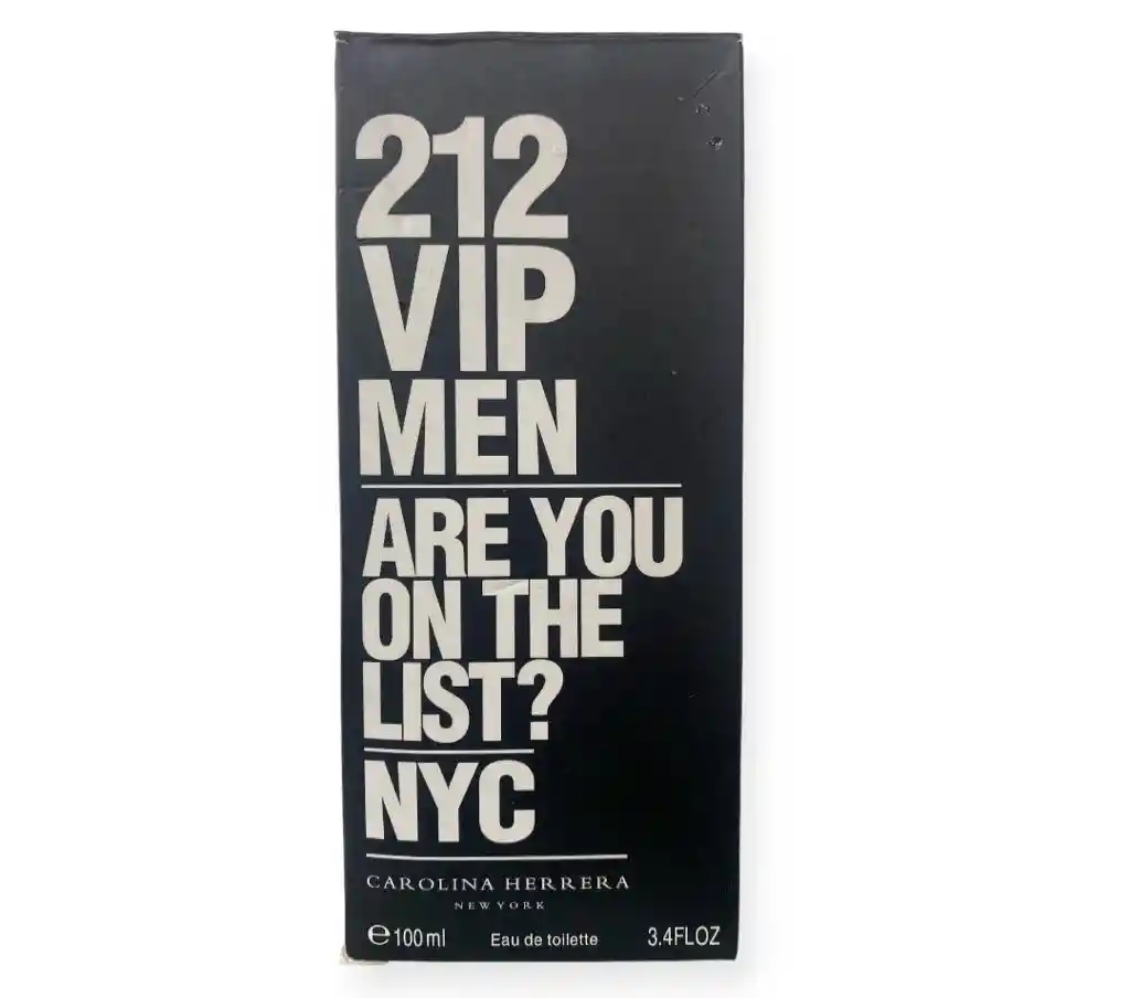 Perfume 212 Vip Men Genérica Aaa X 125ml