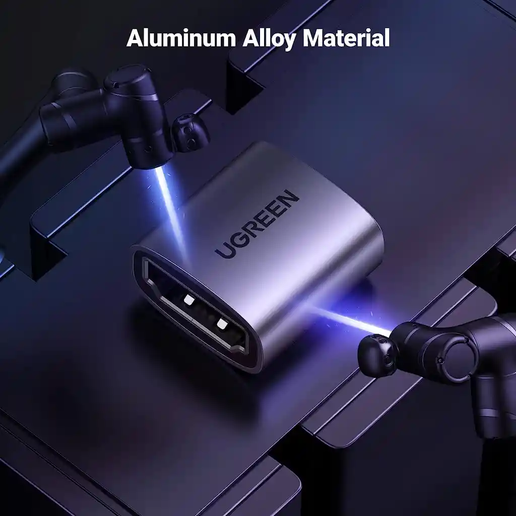 Extensor Union Hdmi 8k 3d Chapado Oro Ugreen 60hz