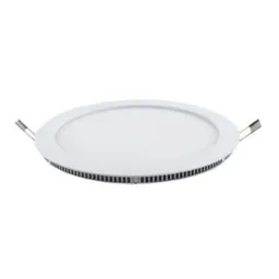 Panel Led Redondo Incrustar 12w 6" Blanco