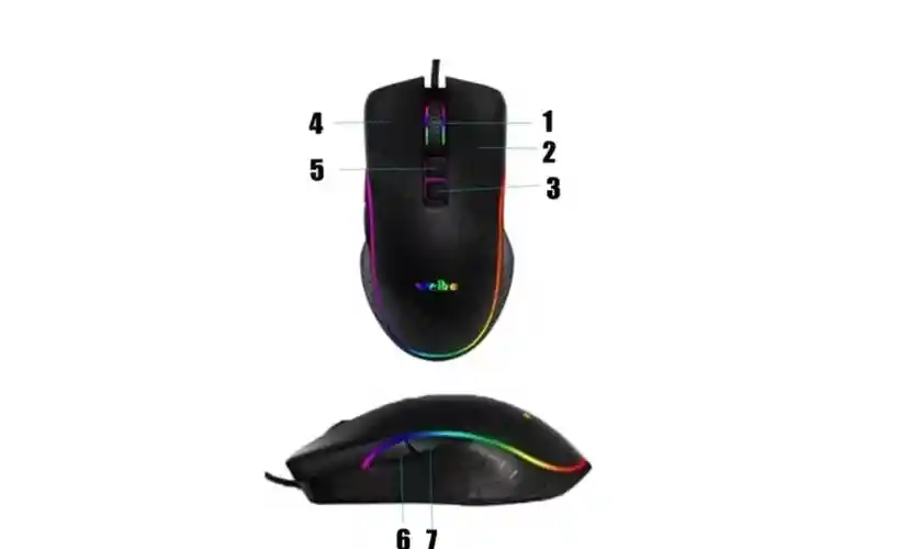 Mouse Inalámbrico Gamer Led Weibo Wb-918 Rgb Usb Gaming