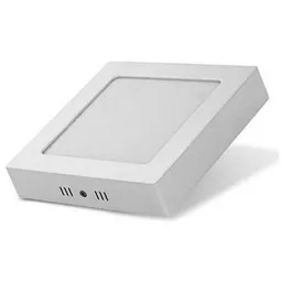 Panel Led Cuadrado Sobreponer 12w 6" Blanco