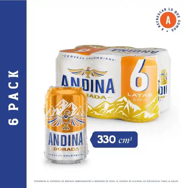 Sixpack Cerveza Andina