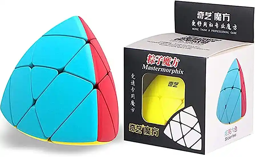 Cubo Mágico Pirámide 3x3 Velocidad, Rompecabezas Cubos Juguetes